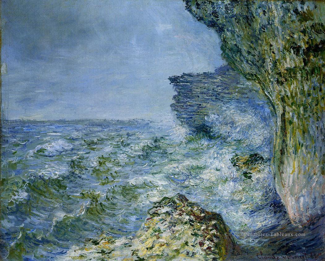 La mer à Fécamp Claude Monet Peintures à l'huile